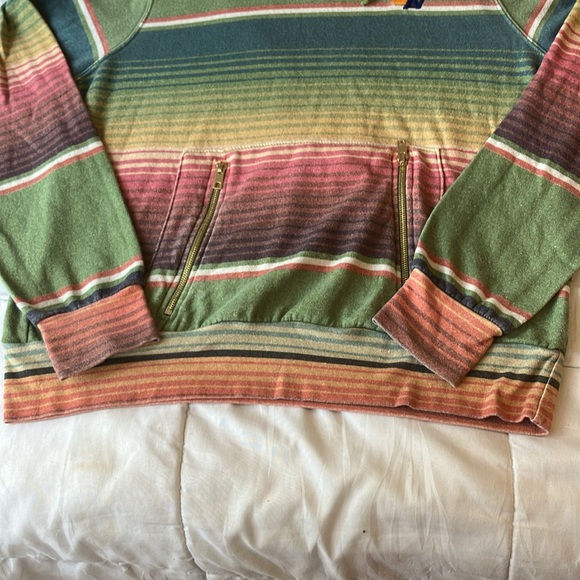 Aviator Nation Multicolor Striped Hoodie - Picture 8 of 14